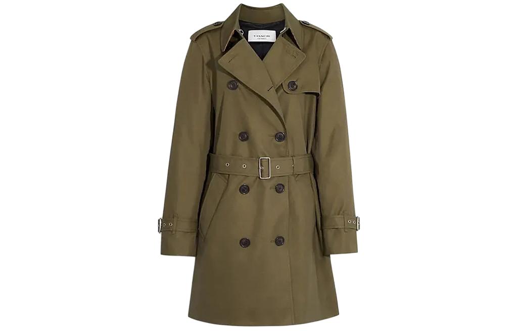 SS24 Тренчкот Женский Темный Папоротниково-Зеленый COACH
SS24 Тренчкот Женский Темный Папоротниково-Зеленый COACH