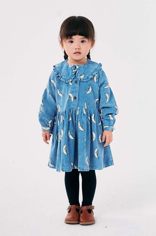 Детское хлопковое платье Beneath The Moon Bobo Choses, синий
Детское хлопковое платье Beneath The Moon Bobo Choses, синий