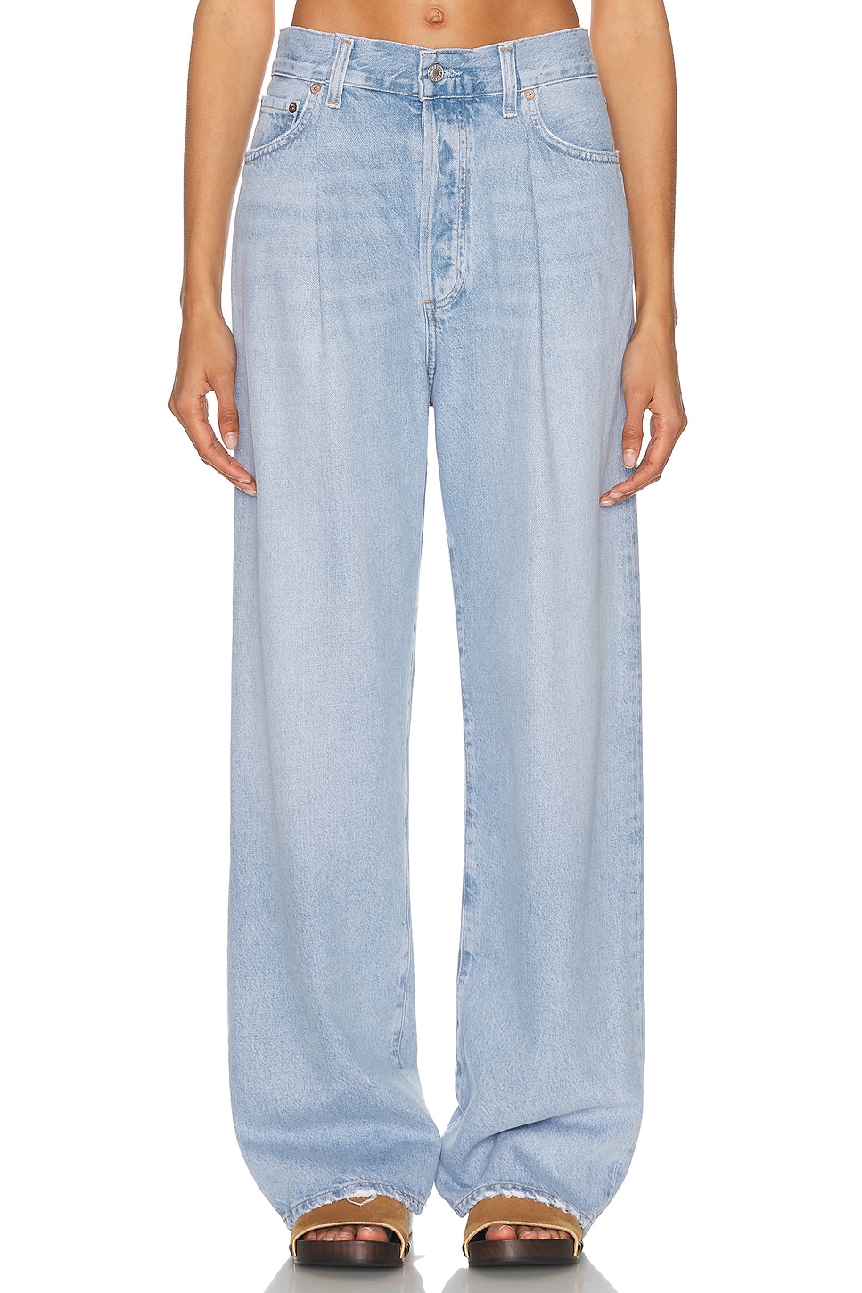 Franka Pleat Baggy Джинсы Agolde, Scope
Franka Pleat Baggy Джинсы Agolde, Scope