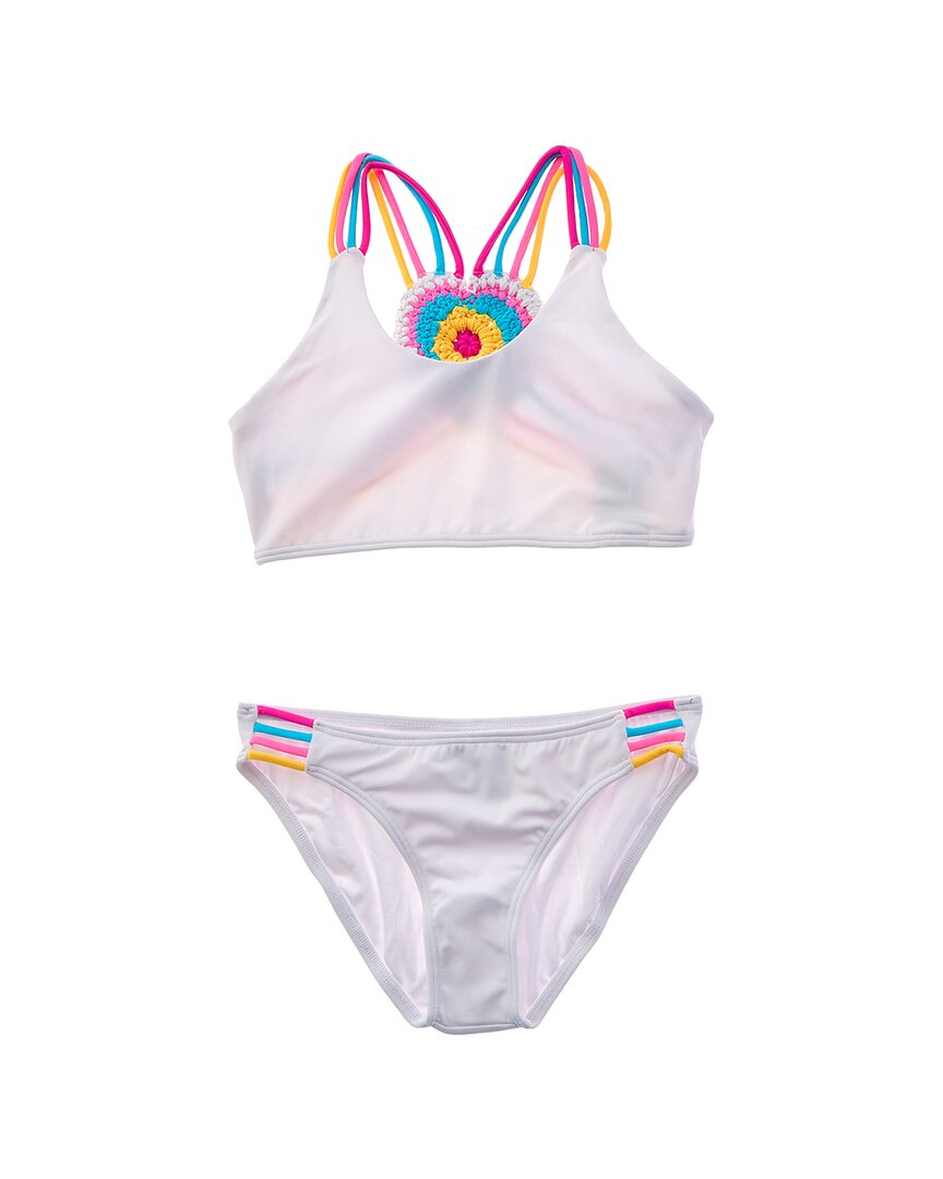 Комплект бикини Little Peixoto Mona, белый
Комплект бикини Little Peixoto Mona, белый