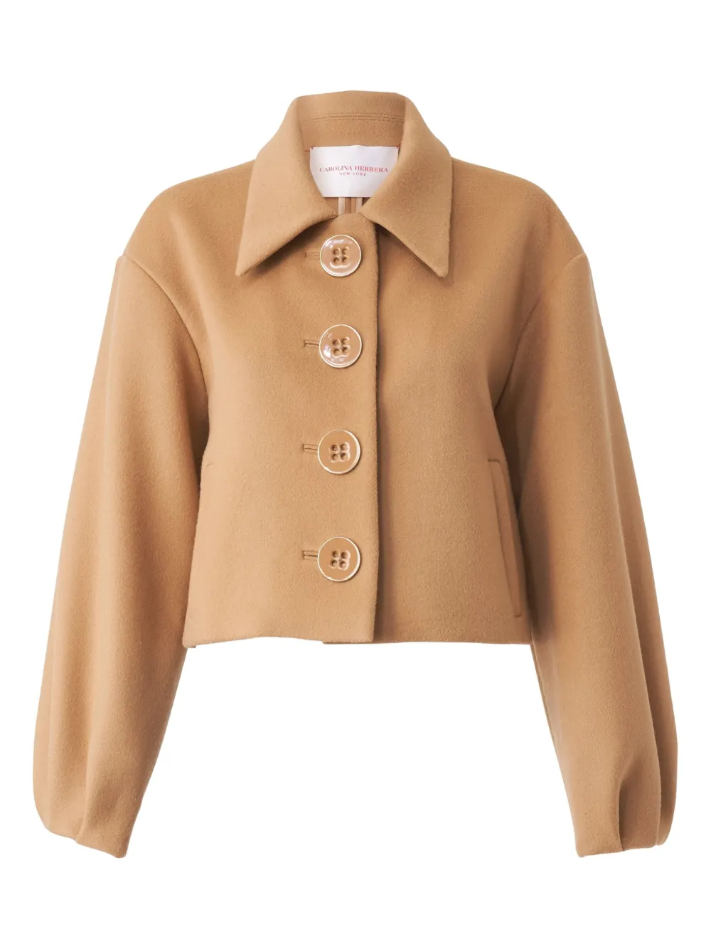 Укороченный шерстяной жакет Carolina Herrera, нейтральный
Укороченный шерстяной жакет Carolina Herrera, нейтральный