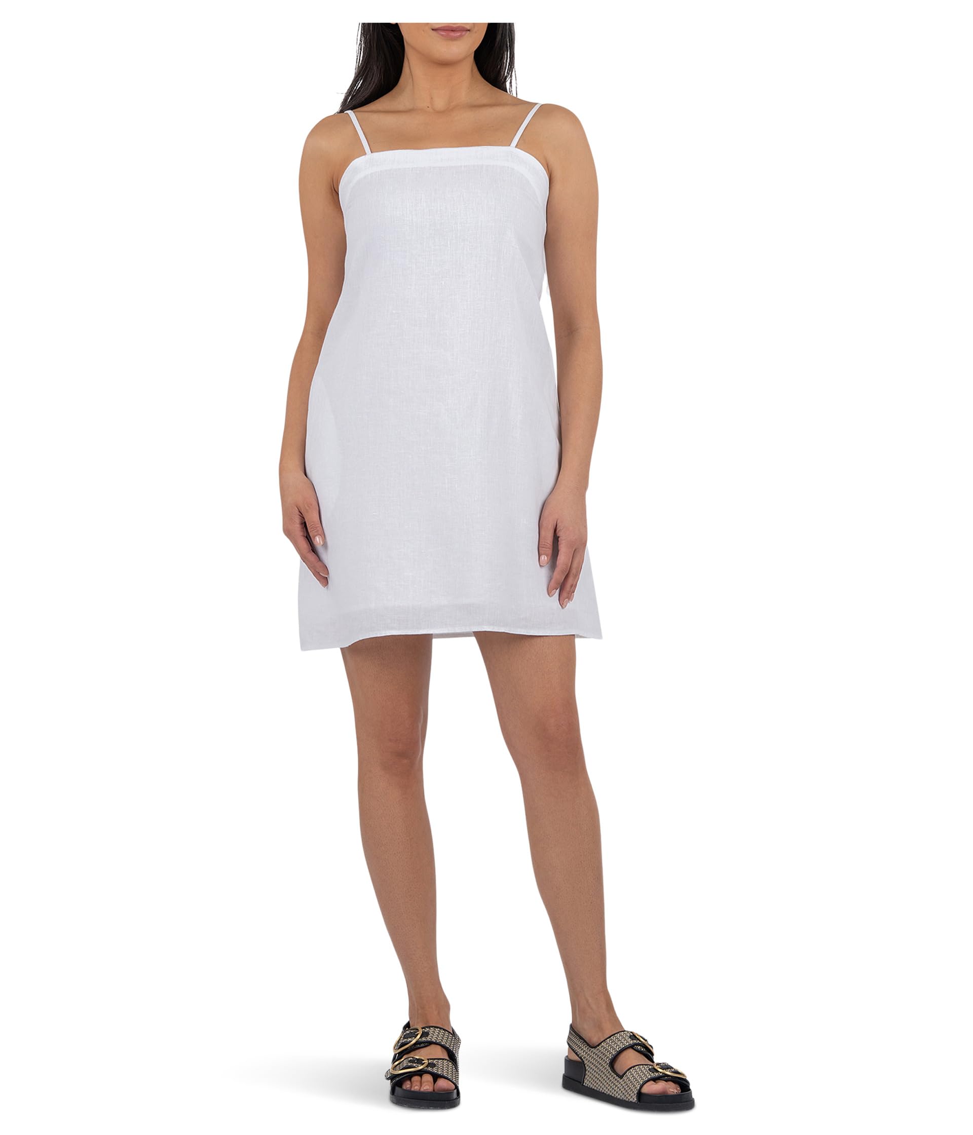 Платье KUT from the Kloth Jules Dress With Ties Straps, Optic White 
Платье KUT from the Kloth Jules Dress With Ties Straps, Optic White