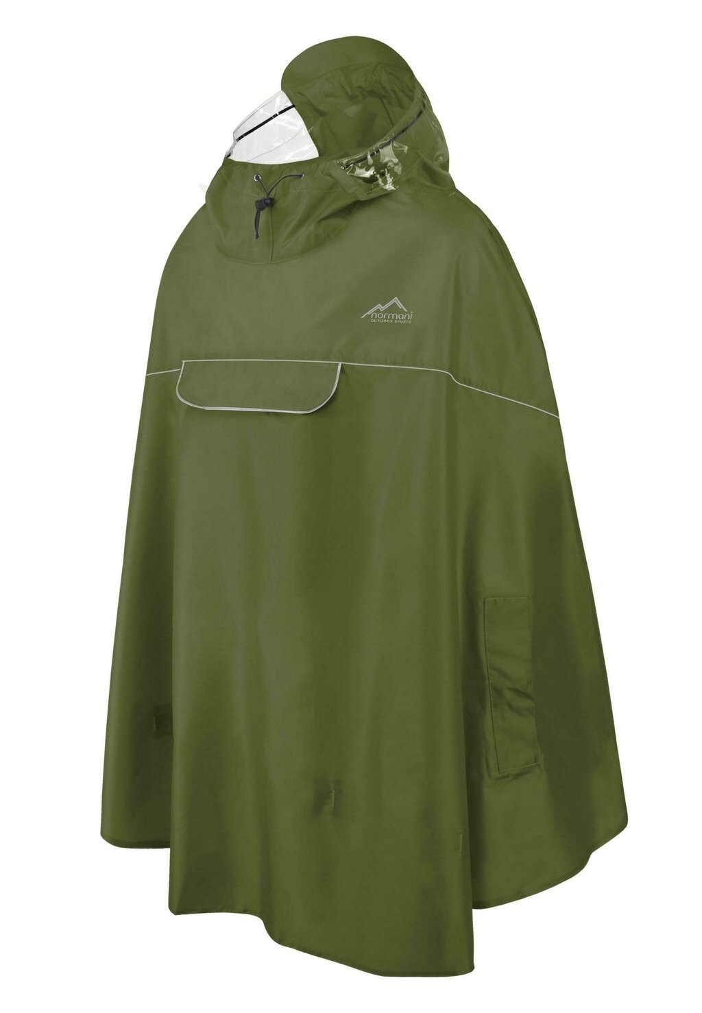 Пончо Wasserdichter Fahrradponcho mit Kapuze und Sichtfenster normani Outdoor Sports, оливковый
Пончо Wasserdichter Fahrradponcho mit Kapuze und Sichtfenster normani Outdoor Sports, оливковый