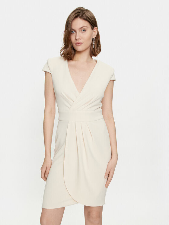 Коктейльное платье стандартного кроя Rinascimento, бежевый
Коктейльное платье стандартного кроя Rinascimento, бежевый