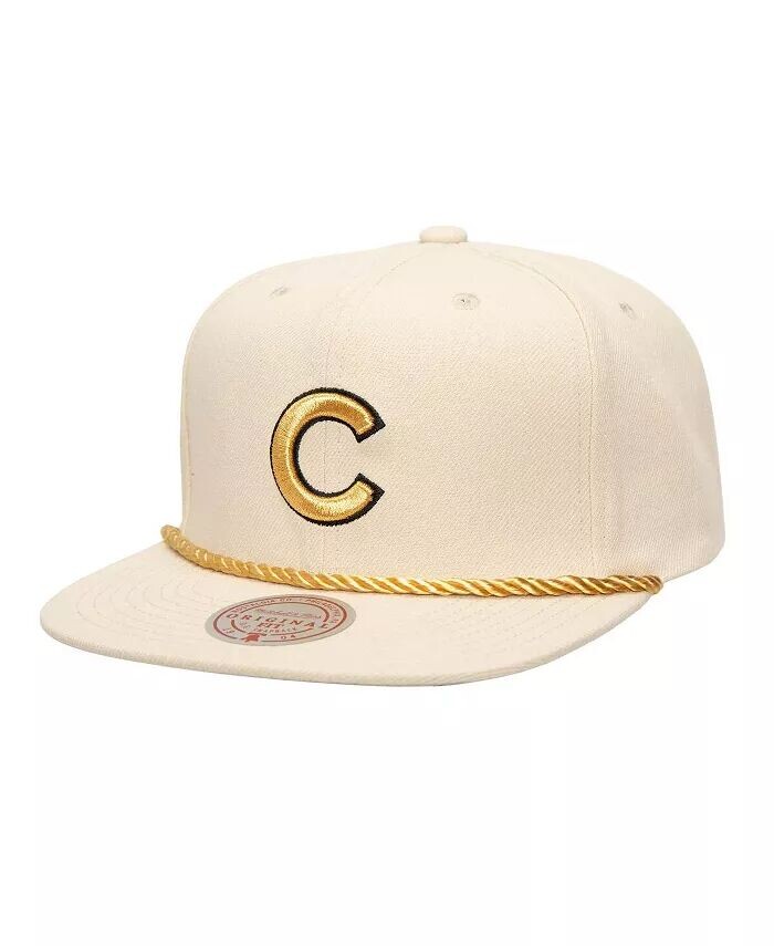 Мужская кремовая бейсболка Chicago Cubs Golden Ivory Snapback Mitchell & Ness, слоновая кость/кремовый
Мужская кремовая бейсболка Chicago Cubs Golden Ivory Snapback Mitchell & Ness, слоновая кость/кремовый