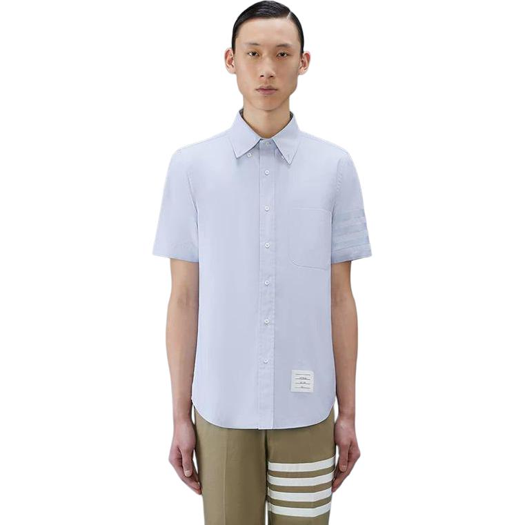 THOM BROWNE Мужская рубашка светло-голубого цвета
THOM BROWNE Мужская рубашка светло-голубого цвета