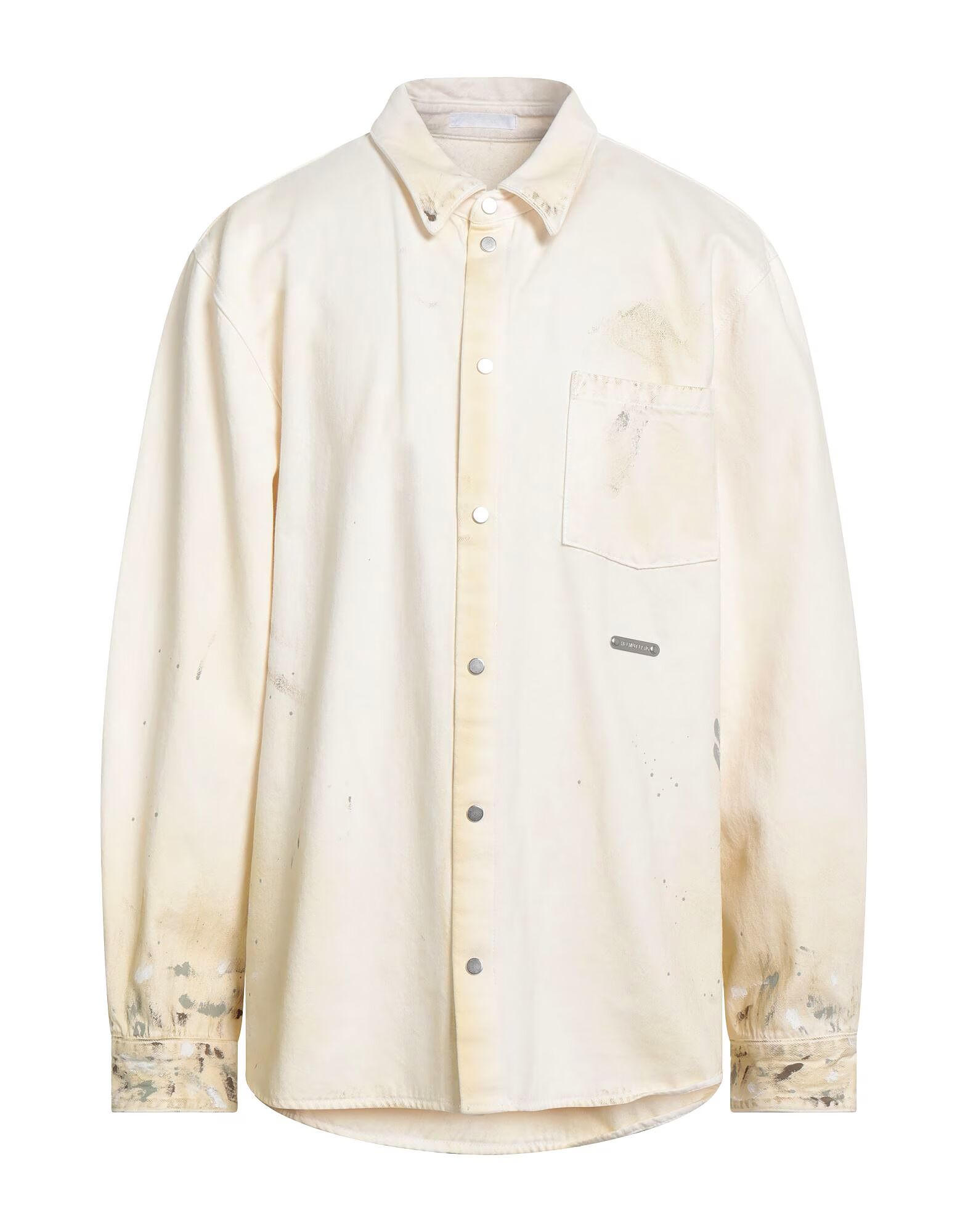 Джинсовая рубашка Helmut Lang, кремовый
Джинсовая рубашка Helmut Lang, кремовый