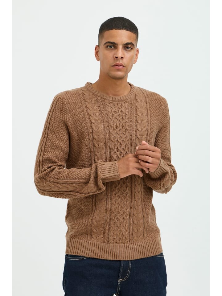 Пуловер BLEND Strick, коричневый
Пуловер BLEND Strick, коричневый