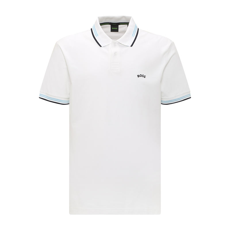 HUGO BOSS Белая поло SS23 для мужчин
HUGO BOSS Белая поло SS23 для мужчин