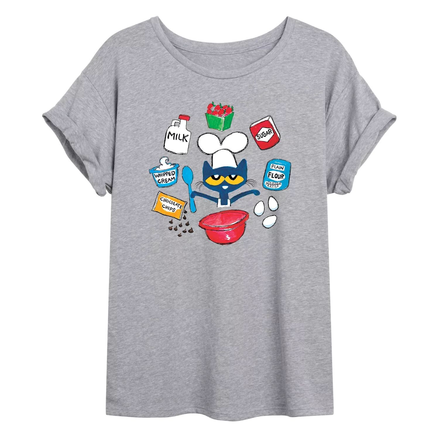 Детская футболка большого размера с рисунком Pete The Cat Baking Licensed Character
Детская футболка большого размера с рисунком Pete The Cat Baking Licensed Character