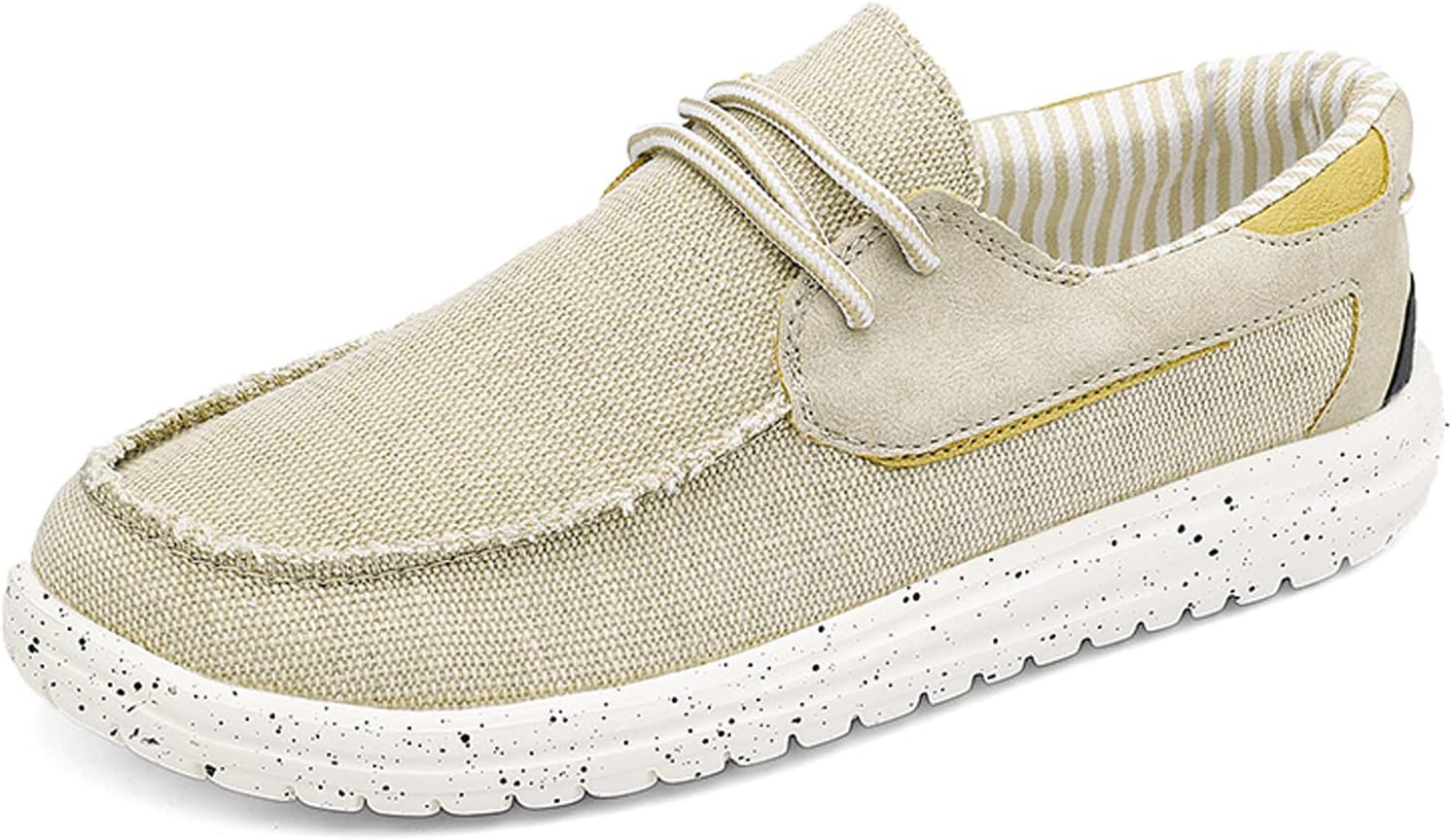 Мужские парусиновые лодочные туфли GOSPT с шнуровкой, удобные плоские кроссовки для улицы, хаки
Мужские парусиновые лодочные туфли GOSPT с шнуровкой, удобные плоские кроссовки для улицы, хаки