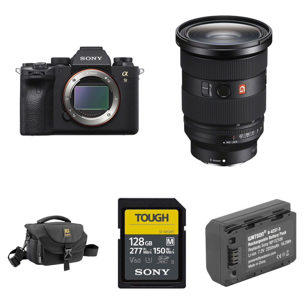 Беззеркальная камера Sony a9 II Mirrorless Camera with 24-70mm f/2.8 II Lens and
Беззеркальная камера Sony a9 II Mirrorless Camera with 24-70mm f/2.8 II Lens and