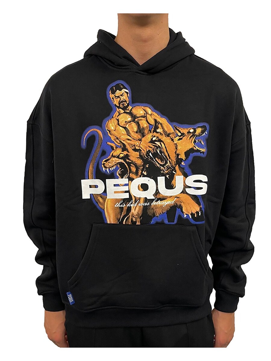 Толстовка Pequs This kid was betrayed, черный
Толстовка Pequs This kid was betrayed, черный