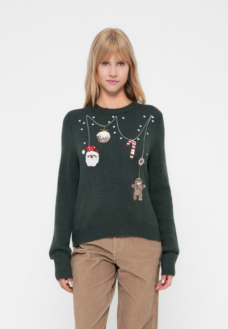 Джемпер JDY JDYTWINKLE XMAS O NECK PULLOVER, Green Gables/Dark Green
Джемпер JDY JDYTWINKLE XMAS O NECK PULLOVER, Green Gables/Dark Green