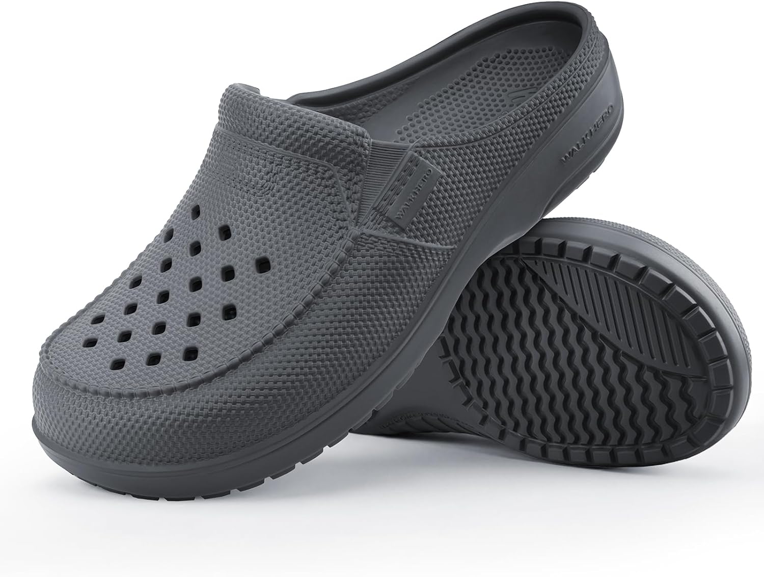 Мужские сабо с поддержкой свода стопы, удобные сабо для мужчин с амортизирующей стелькой, ортопедические шлепанцы унисекс для подошвенного фасциита, легкие садовые туфли из ЭВА с противоскользящей подошвой Walk Hero Comfort And Support, серый
Мужские сабо с поддержкой свода стопы, удобные сабо для мужчин с амортизирующей стелькой, ортопедические шлепанцы унисекс для подошвенного фасциита, легкие садовые туфли из ЭВА с противоскользящей подошвой Walk Hero Comfort And Support, серый