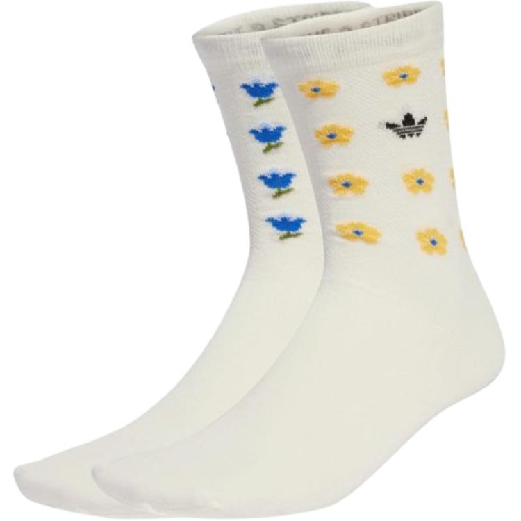 Носки X Liberty London Crew, 2 пары Adidas Originals, 2 Pack (экрю синий Floral+экрю желтый Floral)
Носки X Liberty London Crew, 2 пары Adidas Originals, 2 Pack (экрю синий Floral+экрю желтый Floral)