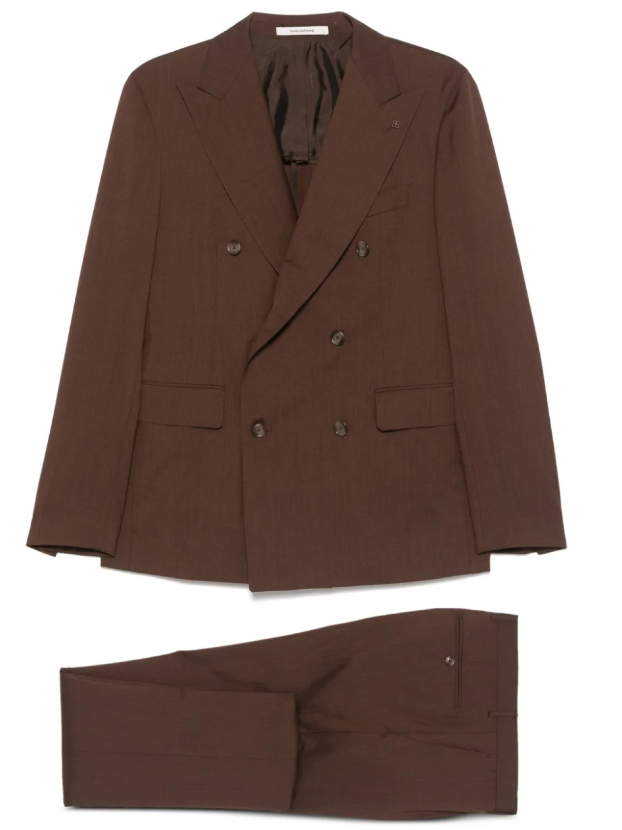 Шерстяной костюм Tagliatore, коричневый
Шерстяной костюм Tagliatore, коричневый