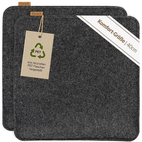 Подушка на сиденье miqio Design mit Antirutschnoppen 2 шт, 40x2x40 см цвет dunkelgrau anthrazit mit echtleder-elementen
Подушка на сиденье miqio Design mit Antirutschnoppen 2 шт, 40x2x40 см цвет dunkelgrau anthrazit mit echtleder-elementen