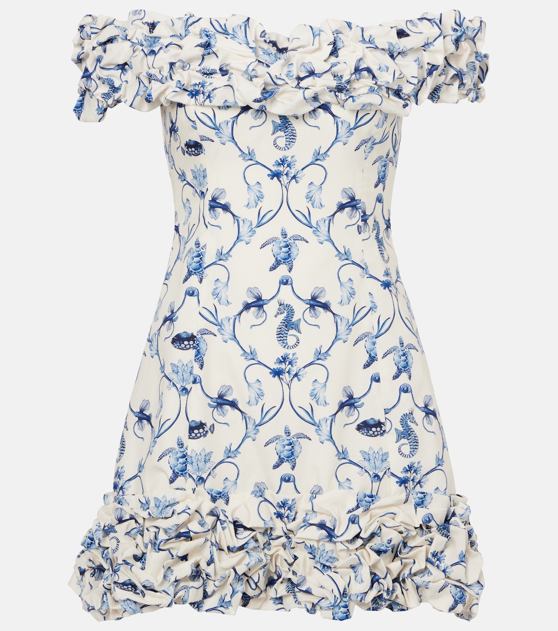 Женское хлопковое мини-платье Jardin с открытыми плечами Agua by Agua Bendita, Under The Sea
Женское хлопковое мини-платье Jardin с открытыми плечами Agua by Agua Bendita, Under The Sea