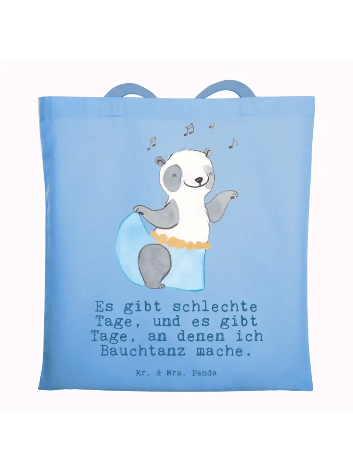 Сумка для переноски Mr & Mrs Panda Panda Bauchtanz, небесно-синий
Сумка для переноски Mr & Mrs Panda Panda Bauchtanz, небесно-синий