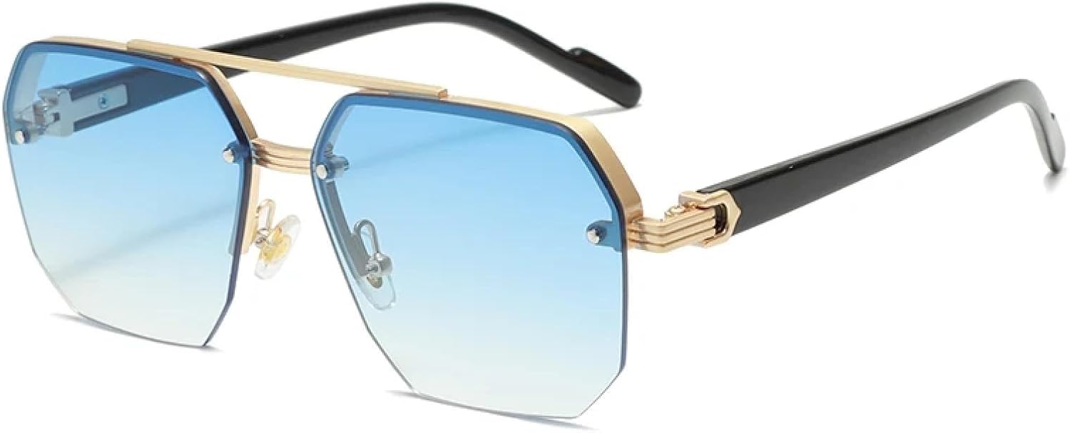 Безободковые модные солнцезащитные очки для женщин и мужчин, повседневные очки с градиентным переходом цвета для летнего отдыха на природе, пляжа, вечеринки, защита от УФ-излучения UV400 TKKTLLT, Kp1887-c3
Безободковые модные солнцезащитные очки для женщин и мужчин, повседневные очки с градиентным переходом цвета для летнего отдыха на природе, пляжа, вечеринки, защита от УФ-излучения UV400 TKKTLLT, Kp1887-c3