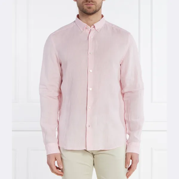 Льняная рубашка классического кроя S-liam Boss, розовый
Льняная рубашка классического кроя S-liam Boss, розовый