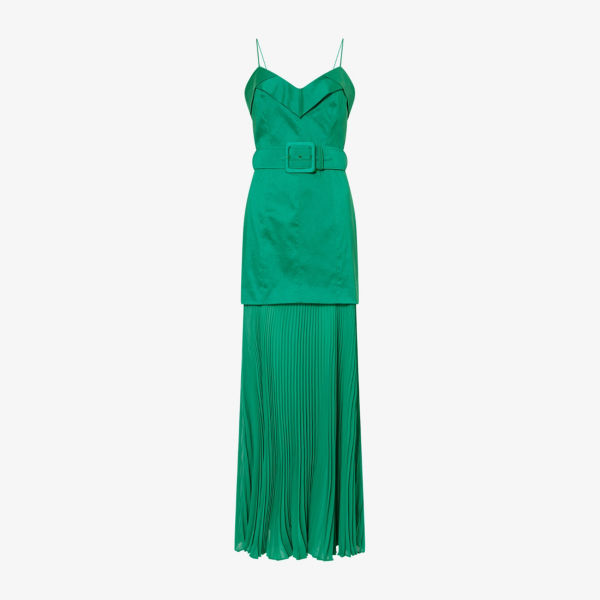 Платье макси Rebecca Vallance Байли плиссированное из эластичной ткани, зеленый
Платье макси Rebecca Vallance Байли плиссированное из эластичной ткани, зеленый
