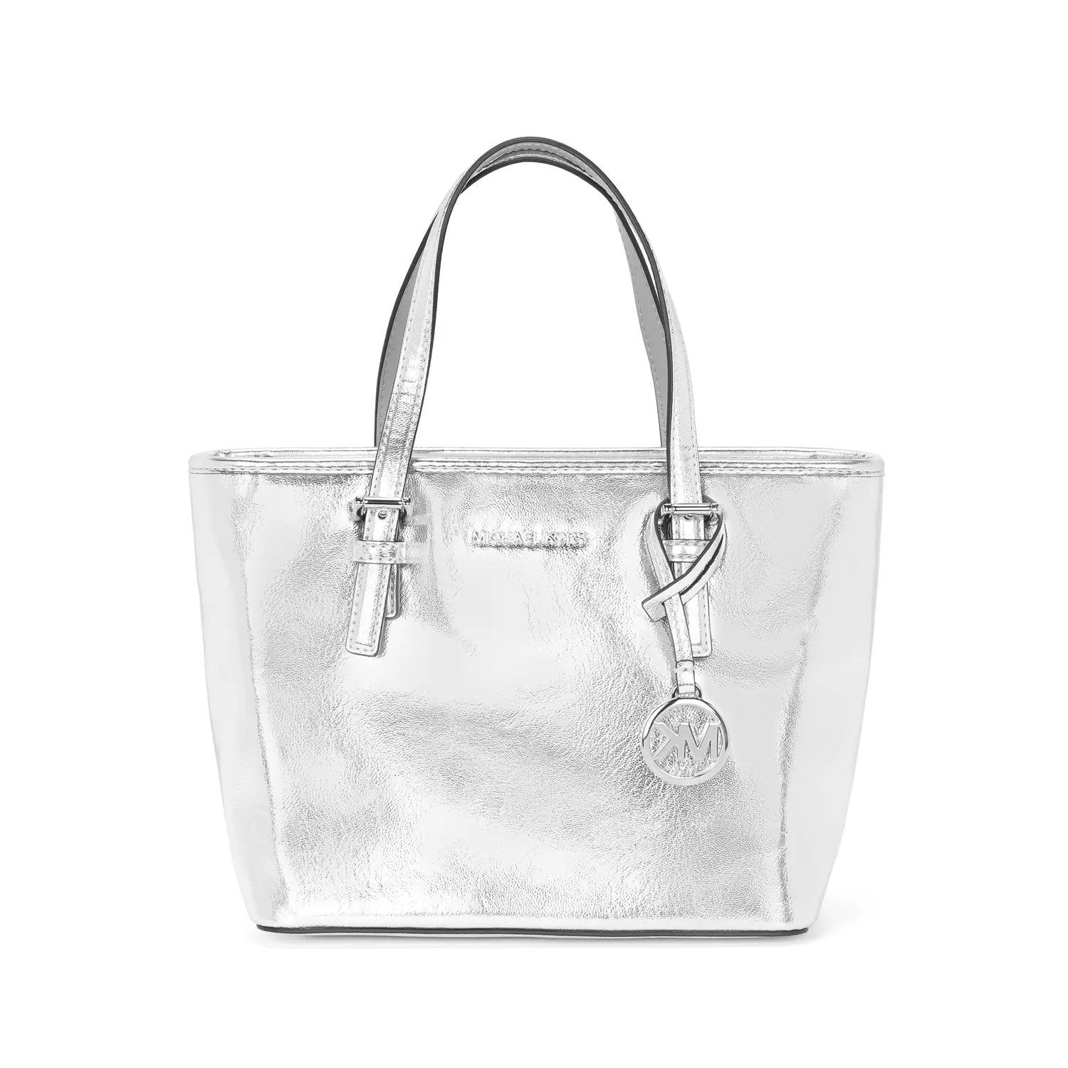 Сумка-шоппер Jet Set из полиуретана через плечо на поясную миниатюрная женская серебристая MICHAEL KORS
Сумка-шоппер Jet Set из полиуретана через плечо на поясную миниатюрная женская серебристая MICHAEL KORS