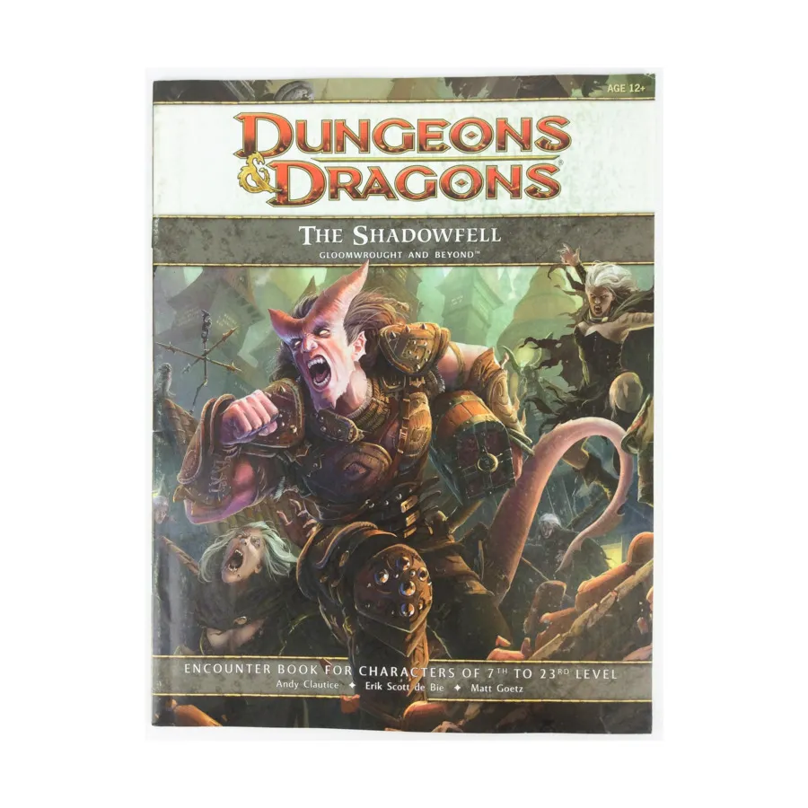 Shadowfell - Encounter Book Only!, Dungeons & Dragons (4th Edition) - Dungeon Master's Guides & Miscellaneous, мягкая обложка
Shadowfell - Encounter Book Only!, Dungeons & Dragons (4th Edition) - Dungeon Master's Guides & Miscellaneous, мягкая обложка
