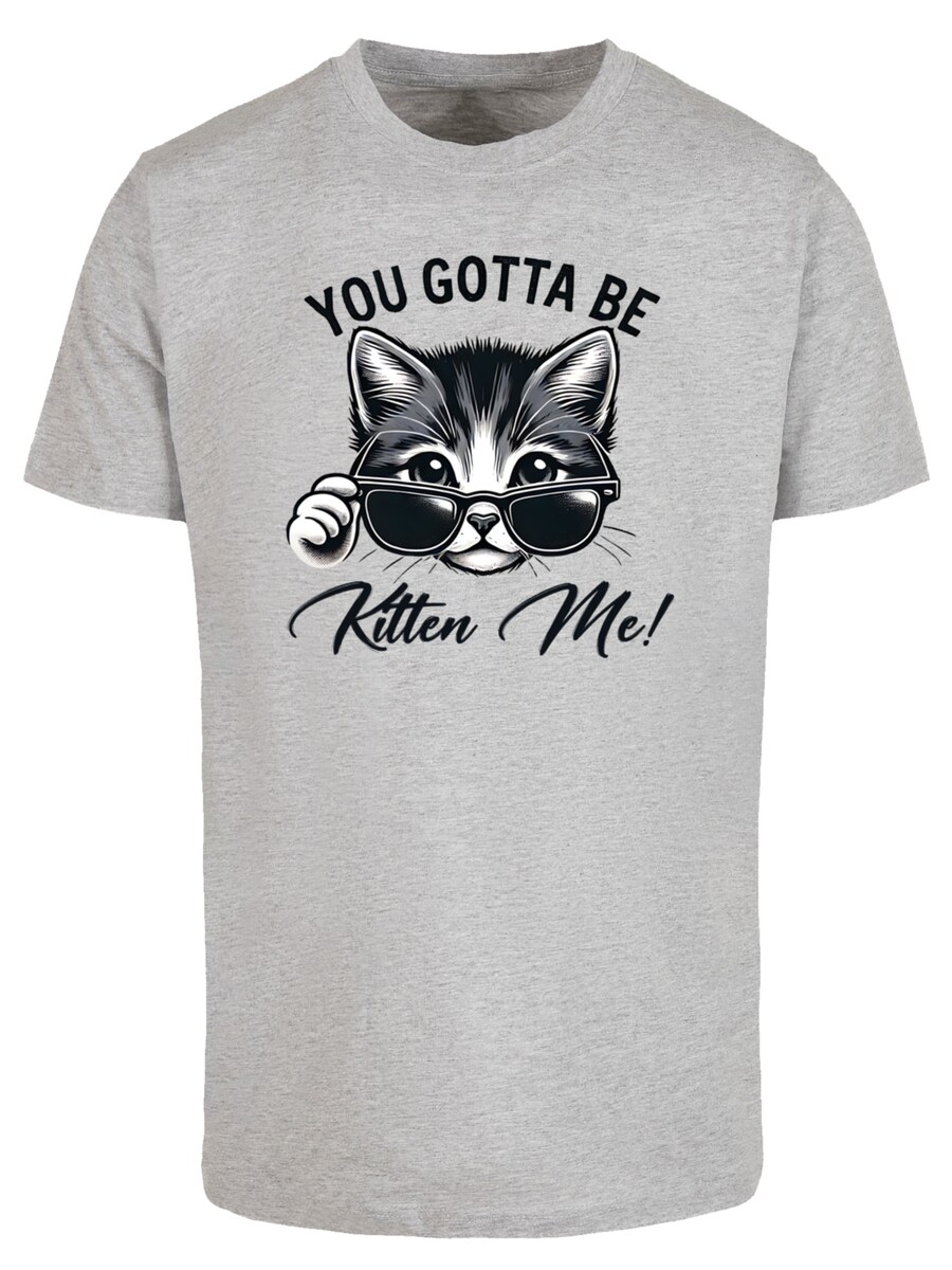 Рубашка F4NT4STIC Kätzchen You Gotta Be Kitten Me!, Basalt Grey/Mottled Grey
Рубашка F4NT4STIC Kätzchen You Gotta Be Kitten Me!, Basalt Grey/Mottled Grey