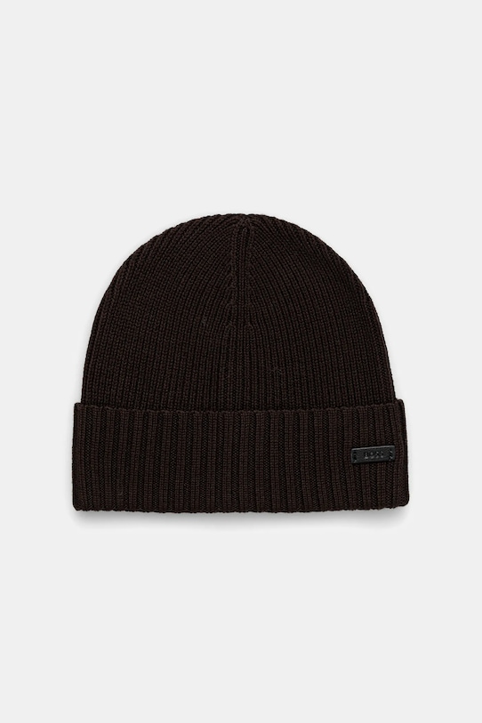 Шерстяная шапка Boss, коричневый
Шерстяная шапка Boss, коричневый