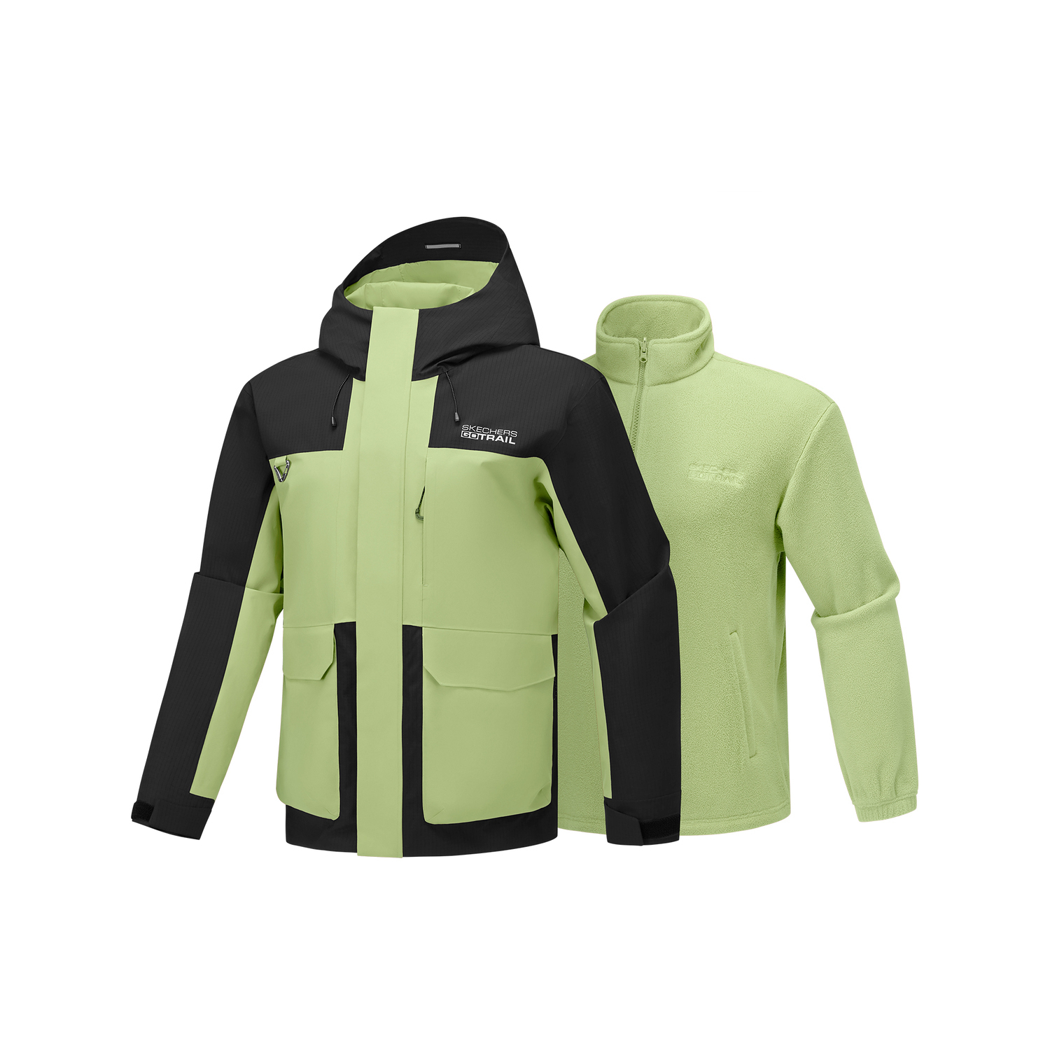 Skechers Термостойкая абразивостойкая дышащая водонепроницаемая ветрозащитная ветровка, Green-0613
Skechers Термостойкая абразивостойкая дышащая водонепроницаемая ветрозащитная ветровка, Green-0613