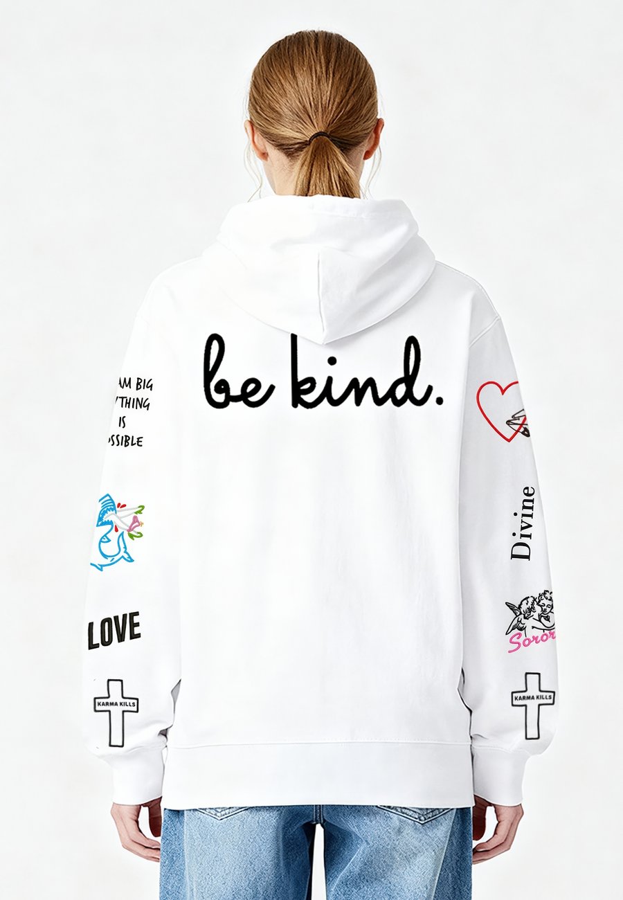 Толстовка Mira Paris TATTOO BE KIND EMBROIDERY, White, Белый, Толстовка Mira Paris TATTOO BE KIND EMBROIDERY, White
Толстовка Mira Paris TATTOO BE KIND EMBROIDERY, White, Белый, Толстовка Mira Paris TATTOO BE KIND EMBROIDERY, White