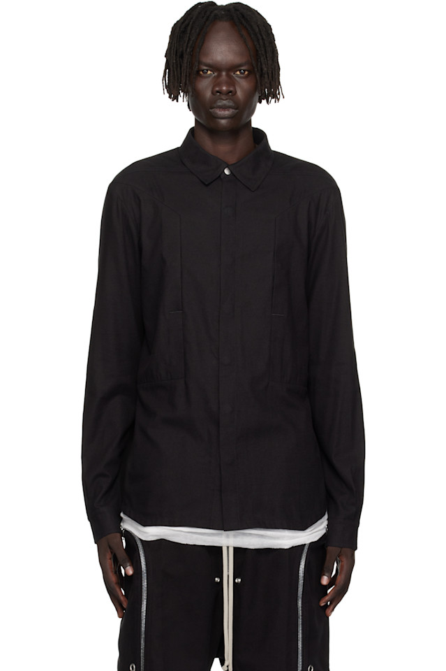 Рубашка с противовесом «Конкордианс» Rick Owens, черный
Рубашка с противовесом «Конкордианс» Rick Owens, черный