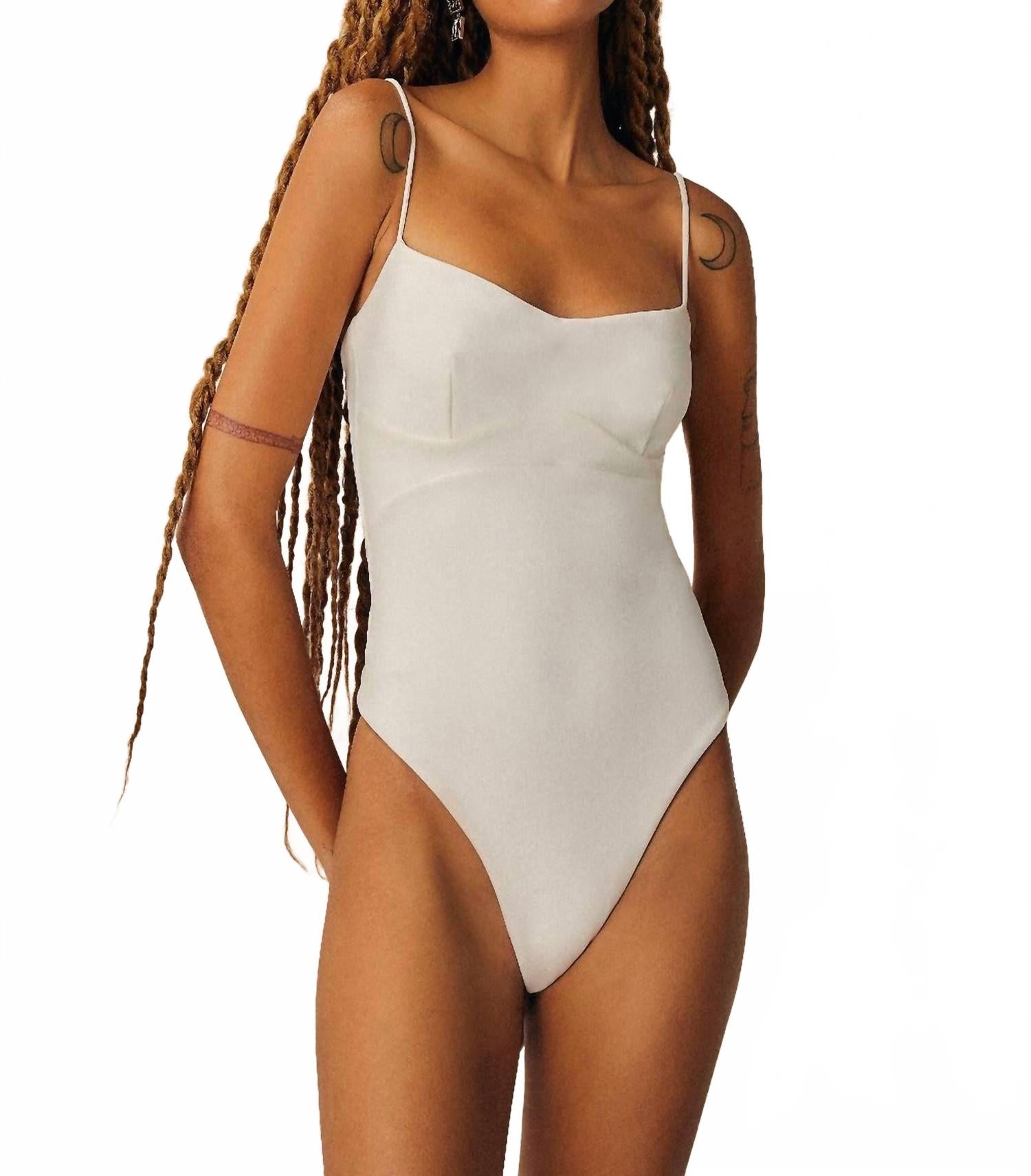 Кремовое платье-комбинация Crepe Jen Haight
Кремовое платье-комбинация Crepe Jen Haight