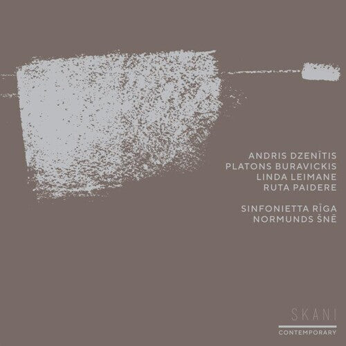 CD диск Sinfonietta Riga / Sne, Normunds / Raumanis, Aigars: Dzenitis, Buravickis, Leimane, Paidere
CD диск Sinfonietta Riga / Sne, Normunds / Raumanis, Aigars: Dzenitis, Buravickis, Leimane, Paidere