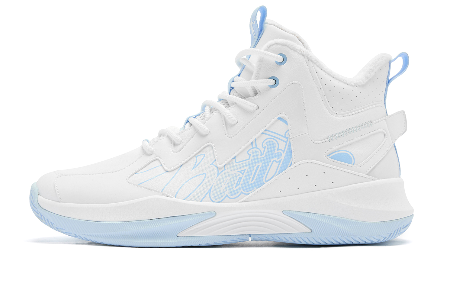 QIAODAN Баскетбольные кроссовки мужские Jordan с высоким верхом, белые/голубые
QIAODAN Баскетбольные кроссовки мужские Jordan с высоким верхом, белые/голубые