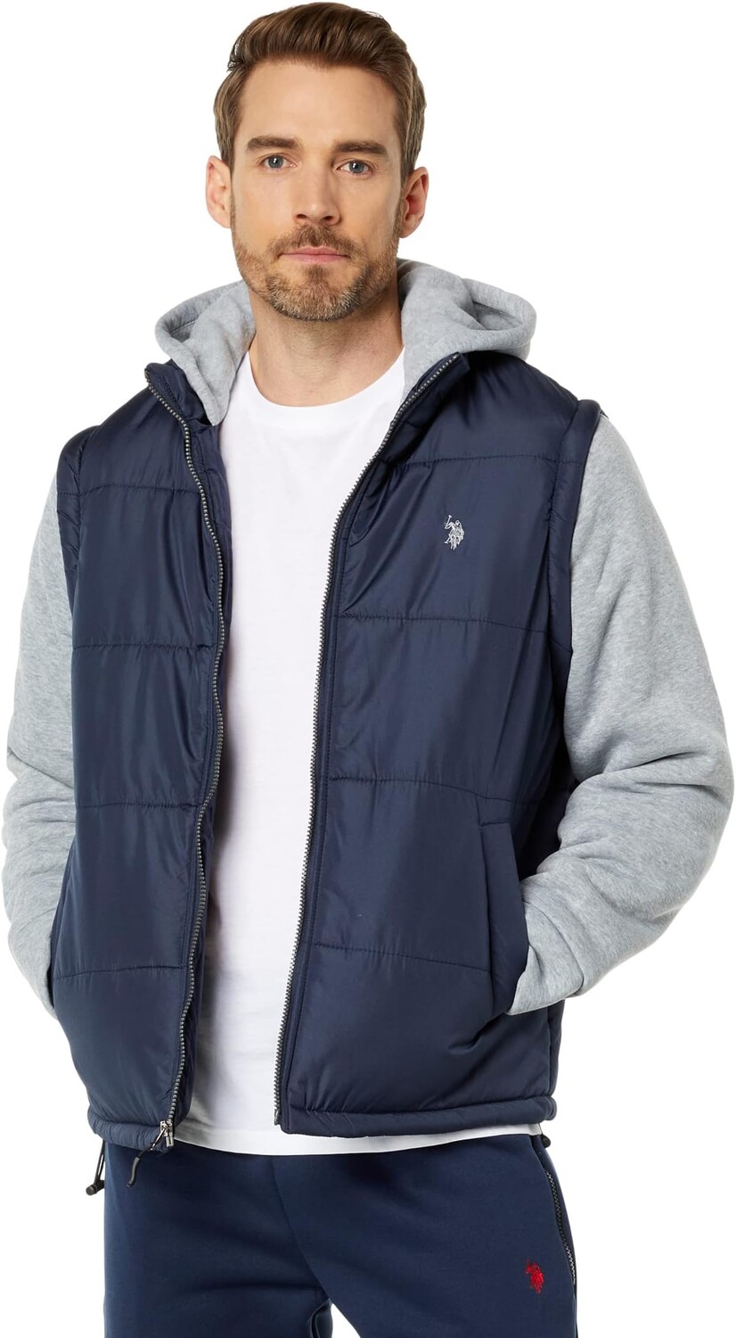 Толстовка U.S. POLO ASSN. Vest with Zip Sleeve, цвет Classic Navy
Толстовка U.S. POLO ASSN. Vest with Zip Sleeve, цвет Classic Navy