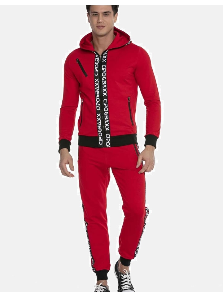 Cipo & Baxx Спортивный костюм красного цвета
Cipo & Baxx Спортивный костюм красного цвета
