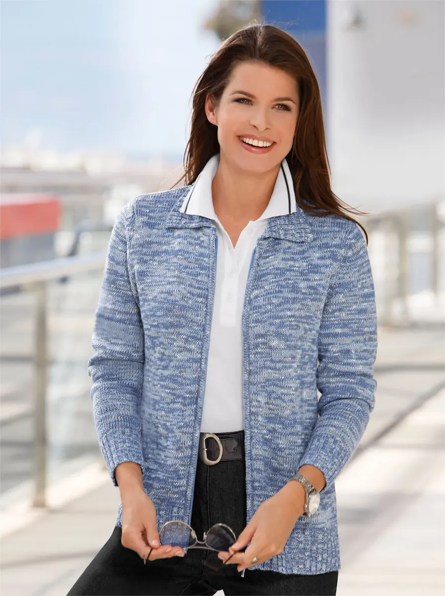 Кардиган в стиле casual Casual Looks, цвет Blau-Meliert
Кардиган в стиле casual Casual Looks, цвет Blau-Meliert