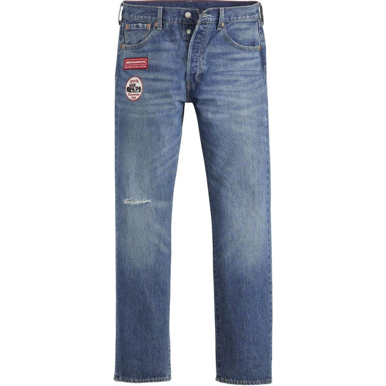 Джинсы McLaren Racing Heritage 501 Levis, светло-голубой
Джинсы McLaren Racing Heritage 501 Levis, светло-голубой