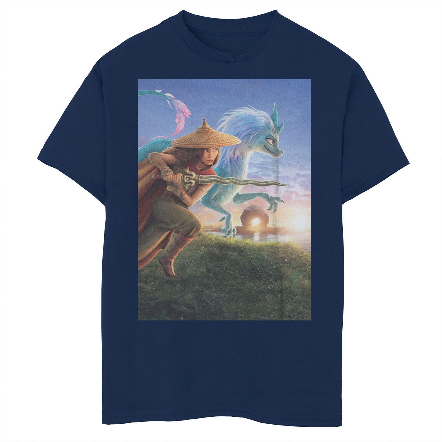 Футболка с плакатом Disney «Рая и последние драконы» для мальчиков 8–20 лет Licensed Character, синий
Футболка с плакатом Disney «Рая и последние драконы» для мальчиков 8–20 лет Licensed Character, синий