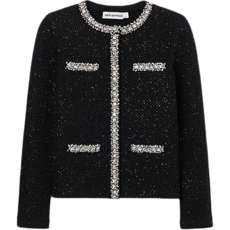 Self-portrait Свитер с пайетками для автопортрета, Classic Black
Self-portrait Свитер с пайетками для автопортрета, Classic Black
