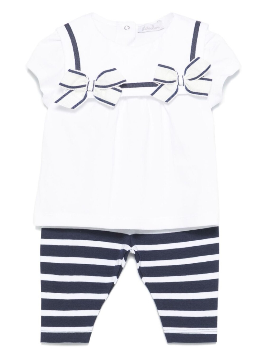 Комплект из топа и брюк в полоску Bengal Patachou, белый
Комплект из топа и брюк в полоску Bengal Patachou, белый