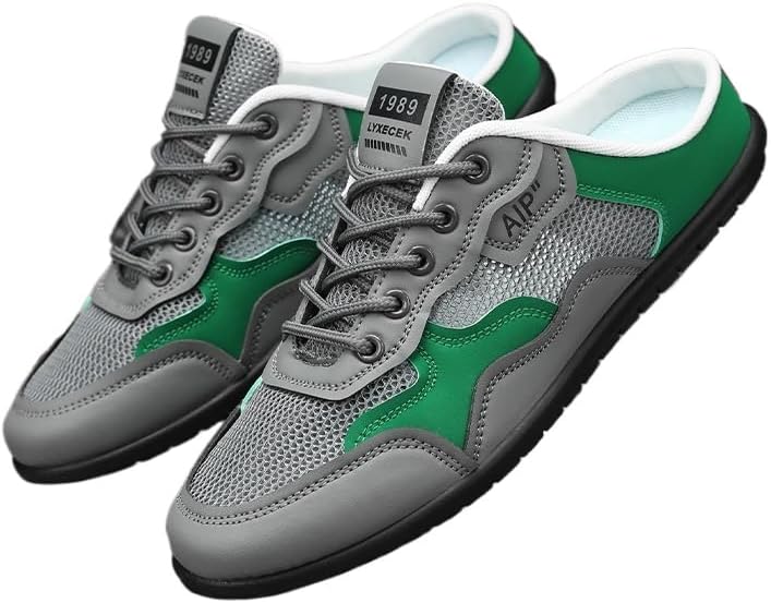 Мужские шлепанцы большого размера - дышащие сетчатые сандалии для улицы и дома с мягкой резиновой подошвой Spkfhd, серый
Мужские шлепанцы большого размера - дышащие сетчатые сандалии для улицы и дома с мягкой резиновой подошвой Spkfhd, серый