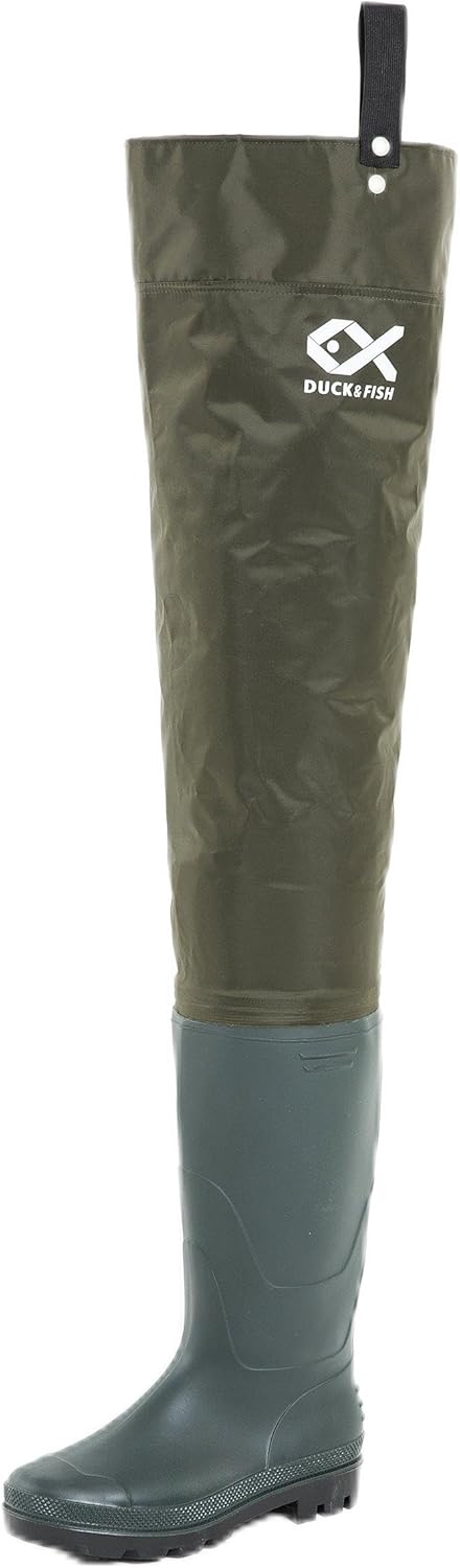 Зеленые рыболовные забродные сапоги Duck and Fish с рифленой подошвой Duck & Fish
Зеленые рыболовные забродные сапоги Duck and Fish с рифленой подошвой Duck & Fish
