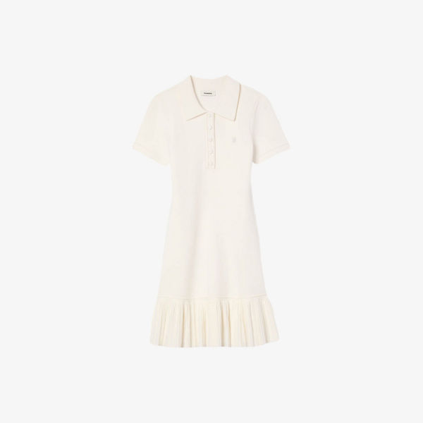 Платье мини Sandro из стрейч-трикотажа с воротником-поло и плиссированным подолом, экрю
Платье мини Sandro из стрейч-трикотажа с воротником-поло и плиссированным подолом, экрю