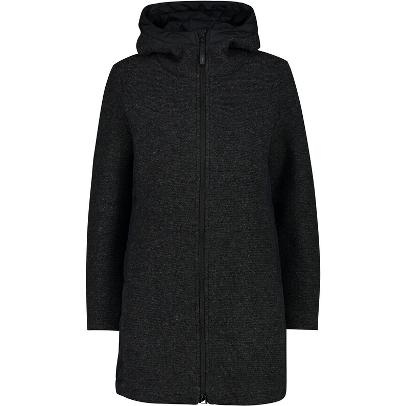 Женское пальто с капюшоном CMP, черный
Женское пальто с капюшоном CMP, черный