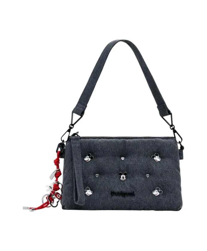 Черная сумка на молнии с внутренними карманами. Desigual, черный
Черная сумка на молнии с внутренними карманами. Desigual, черный