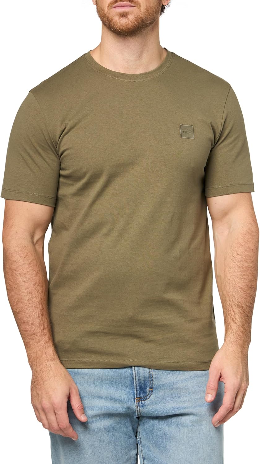 Мужская футболка BOSS с тональной тканой нашивкой-логотипом, Kalamata Green, Зеленый, Мужская футболка BOSS с тональной тканой нашивкой-логотипом, Kalamata Green
Мужская футболка BOSS с тональной тканой нашивкой-логотипом, Kalamata Green, Зеленый, Мужская футболка BOSS с тональной тканой нашивкой-логотипом, Kalamata Green
